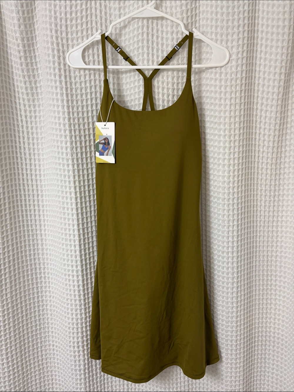 NWT Halara Athletic Dress Golf Tennis Fir Green Small